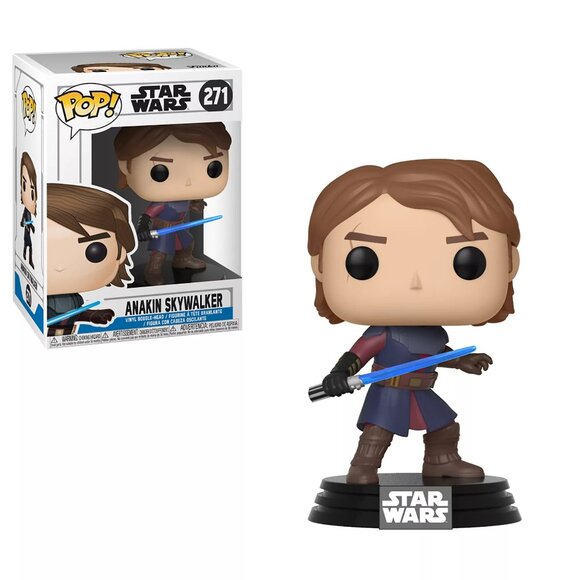 Funko POP! Star Wars The Clone Wars Anakin Skywalker Figure #271! - Picture 9 of 9
